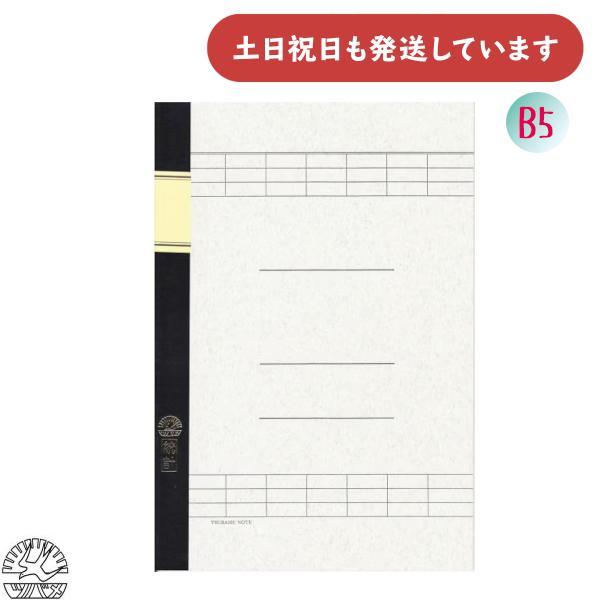 ツバメノート B5判 統計ノート 2色刷7段 文房具 文具 上質紙 高級 大人 重厚感 学習 仕事
