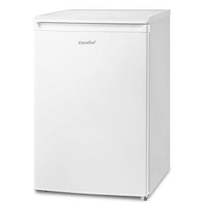 COMFEE' 冷凍庫 86L 幅55.3cm 前開き 小型 家庭用 セカンド冷凍庫 温度調節4段階 コンパクト 静音 省エネ 縦型 省スペース 冷凍食品保存 RCU83WH(E) ホワイト