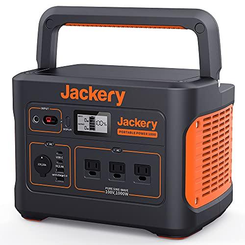 Jackery 1000 ポータブルバッテリー 大容量 278400mAh/1002Wh 家庭用 ア...
