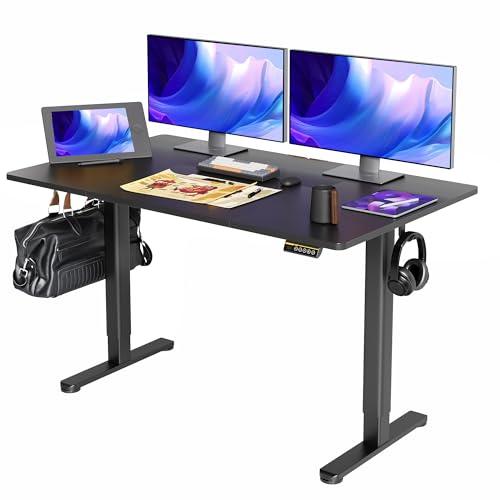 Claiks 昇降デスク 大きめ 電動 パソコンデスク 昇降式 スタンディングデスク 在宅ワーク オ...