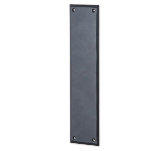 ポッシュリビング 63555 プッシュプレート ブラック W7×D0.5×H30.5cm ドア DI...