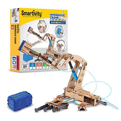 スティームスラボジャパン Smartivity HYDRAULIC CRANE 工作キット 工作 4...