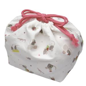 2024新作 レオレオニ Leo Lionni ランチシリーズ Frederick ランチバッグ 弁当 巾着 巾着袋 女性 女の子 かわいい おすすめ ランチグッズ フレデリック 学校