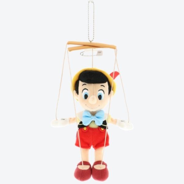 ディズニー ピノキオ ぬいぐるみバッジ ぬいば ディズニー リゾート 限定 操り人形 キャラクター ...
