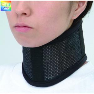 bonbone　頸部サポーター キュールカラー ブラック M 4518227737037 首 サポーター コルセット メッシュ むれない 夏