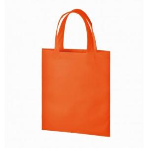 不織布A4フラットトート オレンジの商品画像