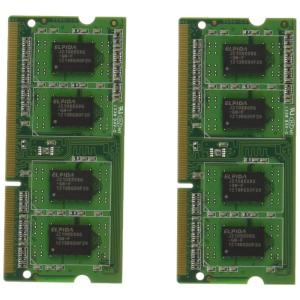 アドテック DOS/V用 DDR3-1600/PC3-12800 SO-DIMM 2GB×2枚組 省電力モデル ADS12800N-H2GW｜nijinoshopred