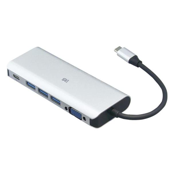 USB Type-C マルチアダプター RS-UCVGA-PH (VGA、ストレージ、PD)