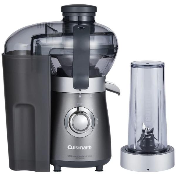 Cuisinart ジューサー &amp; ブレンダー コンパクト 2WAY ダークグレー CBJ-450J