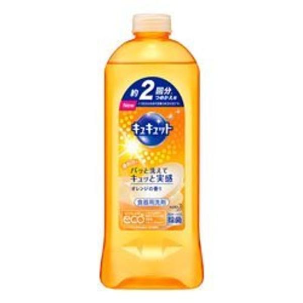 花王キュキュット オレンジの香り つめかえ用 ３８５ｍｌ ×５個セット