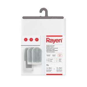Rayen/クロージングカバー SET OF 3 PVA衣類カバー ３枚セット 半透明 衣類が見える 衣類を守る 通気性｜nijinoshopyellow