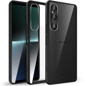 SONY Xperia 1 V 用 ケース クリア SO-51D / SOG10 耐衝撃 米軍MIL規格取得 SGS認証 黄ばみなし レンズ｜nijinoshopyellow