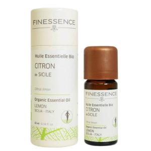 FINESSENCE(フィネッサンス) ＦＩＮＥＳＳＥＮＣＥ エッセンシャルオイル レモン １０ｍｌ 33mm×33mm×84mm｜nijinoshopyellow