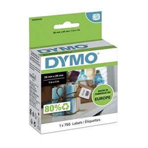 DYMO 正方形ラベル 25x25mm 