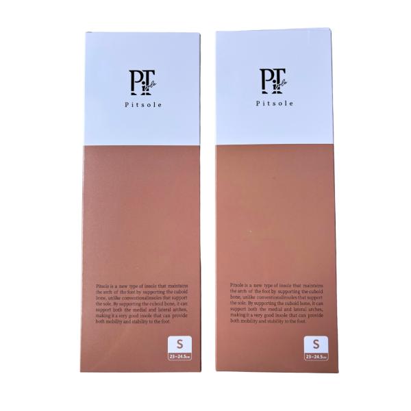 2個セット ピットソール Pitsole 中敷き インソール S (23〜24.5cm) 美脚 姿勢...