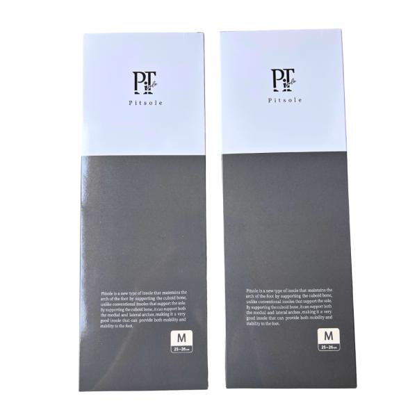 2個セット ピットソール Pitsole ブラック 黒 M( 25〜26cm ) 中敷き インソール...