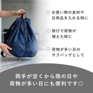エコバッグ リュック 折りたたみ リュックサッ...の詳細画像1