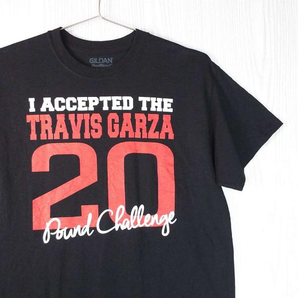 Mサイズ【ビッグロゴ＆ナンバリング】GILDAN ギルダン TRAVIS GARZA 20 キャンプ...