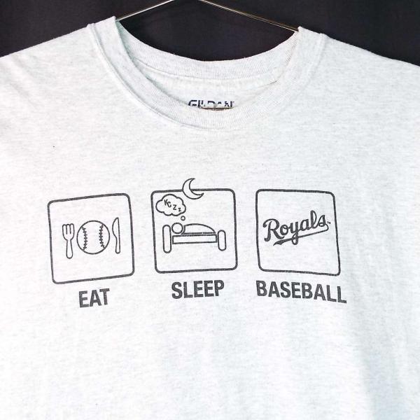 Mサイズ【MLB】GILDAN ギルダン Kansas City Royals カンサスシティ・ロイ...