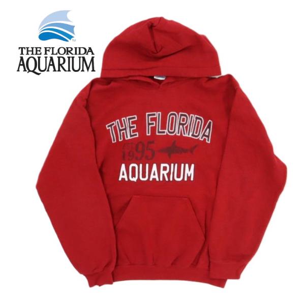 THE FLORIDA AQUARIUM フロリダ水族館公式グッズ 鮫シャーク柄　長袖プルオーバーカ...
