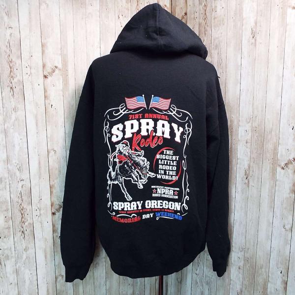 L/Gサイズ【SPRY RODEO】スプレイ・ロディオ　JERZEES製　両面プリント　ロディオ柄　...