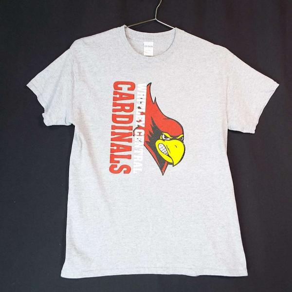 Mサイズ【チームロゴ】GILDAN ギルダンWHITLEY CENTREL CARDINALS カー...