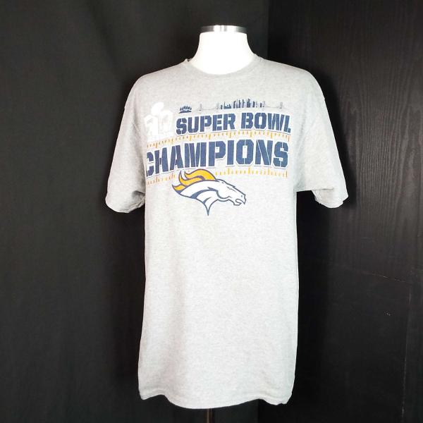 ◎肩幅47cm◎NFL SUPER BOWL 50回記念 スーパーボール アメフト 半袖Tシャツ　M...