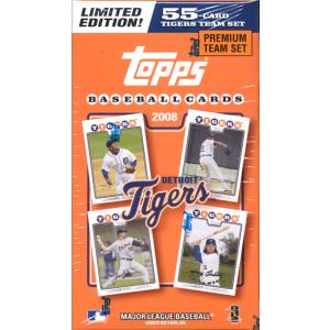 ■セール■MLB 2008 TOPPS GIFT SET DETROIT TIGERS版｜niki