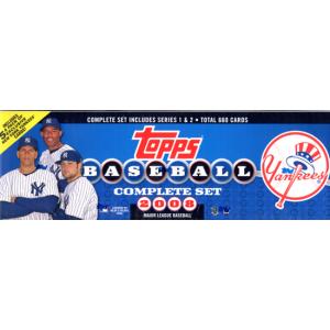 MLB 2008 TOPPS COMPLETE SET YANKSS版｜niki