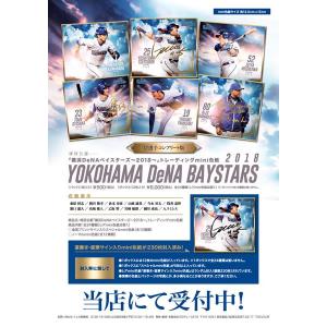 ■セール■球団公認「横浜DeNAベイスターズ〜2018〜」トレーディングmini色紙 BOX｜niki