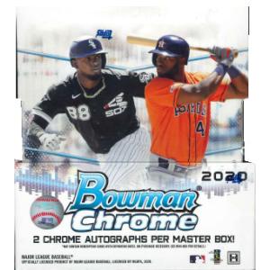 MLB 2020 BOWMAN CHROME BASEBALL HOBBY BOX （送料無料）｜niki