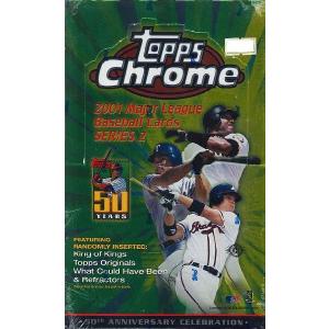 MLB 2001 TOPPS CHROME SERIES 2 HOBBY BOX｜niki