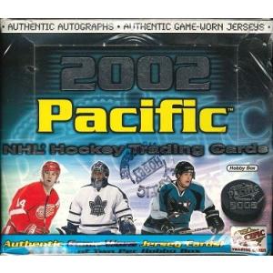 NHL 2002 PACIFIC HOCKEY HOBBY BOX