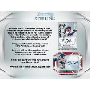 MLB 2020 BOWMAN STERLING BASEBALL BOX｜niki