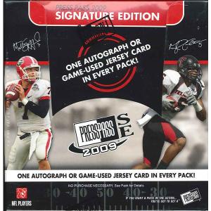 ■セール■NFL 2009 PRESS PASS SIGNATURE EDITION｜niki