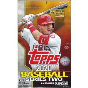 MLB 2020 TOPPS SERIES 2 BASEBALL HOBBY BOX（送料無料）