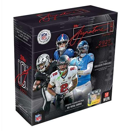 NFL 2025 TOPPS SIGNATURE CLASS MEGA BOX（送料無料）