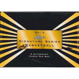 ■セール■2012 LEAF SIGNATURE SERIES BASKETBALL｜niki