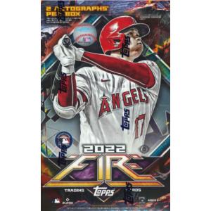 MLB 2022 TOPPS FIRE BASEBALL BOX（送料無料）｜niki