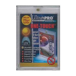 #81910 ULTRA PRO ONE-TOUCH ワンタッチマグネットホルダー 75PT UV加工｜niki