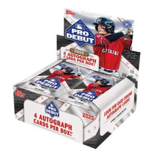 2025 TOPPS PRO DEBUT BASEBALL BOX（送料無料） 11月中旬発売予定