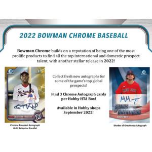 MLB 2022 TOPPS BOWMAN CHROME BASEBALL HTA CHOICE｜niki