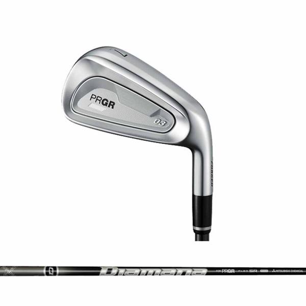 プロギア（PRGR） 03 アイアン（5本セット）Diamana M FOR PRGR　カーボンシャ...