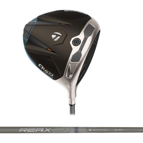 テーラーメイド TaylorMade Qi4D MAX LITE ドライバー REAX MR40 シ...