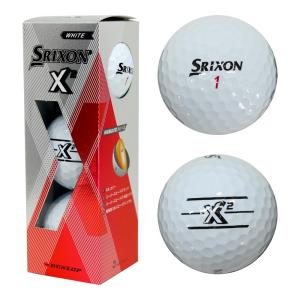 2020 スリクソン X2 ボール ホワイト 1スリーブ（3個入） 【 ゴルフボール （スリーブ） | ダンロップ（DUNLOP） 】