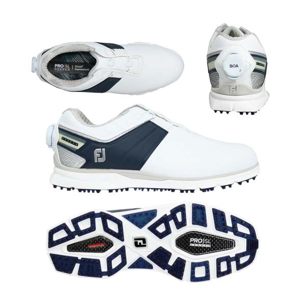 フットジョイ（FOOTJOY） PRO/SL カーボン Boa スパイクレスシューズ 53090XW...