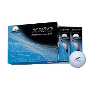 ゼクシオ（XXIO） XXIO リバウンド ドライブ II ボール ホワイト（X Mark Edition） 1ダース 2023｜nikigolf