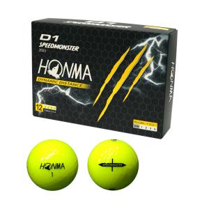 ※まさまさ※ ホンマD1スピードモンスター ゴルフボール4箱 HONMA ホンマ D1 SPEEDMONSTER Ball スピードモンスター 1ダース（12個