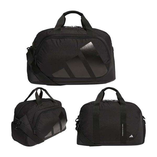 アディダス（Adidas） シューズポケット付き ボールドロゴダッフルバッグ IKC87 2024