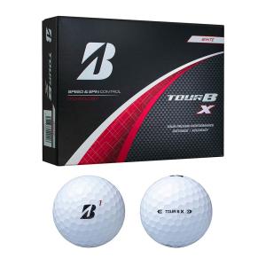 ブリヂストン（BRIDGESTONE_GOLF） TOUR B X ボール ホワイト 1ダース B4WXJ 2024｜nikigolf